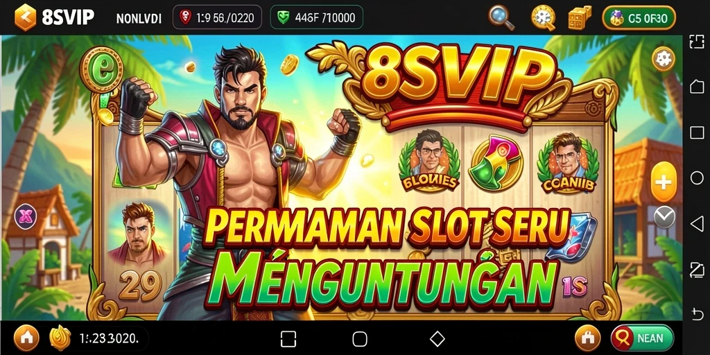 Tampilan gameplay seru dari 8SVIP di slot online.