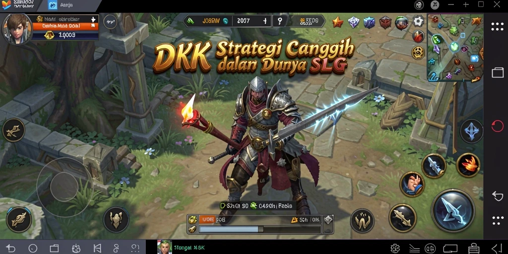 Tangkapan layar dari gameplay DKK yang menegangkan dan strategis.