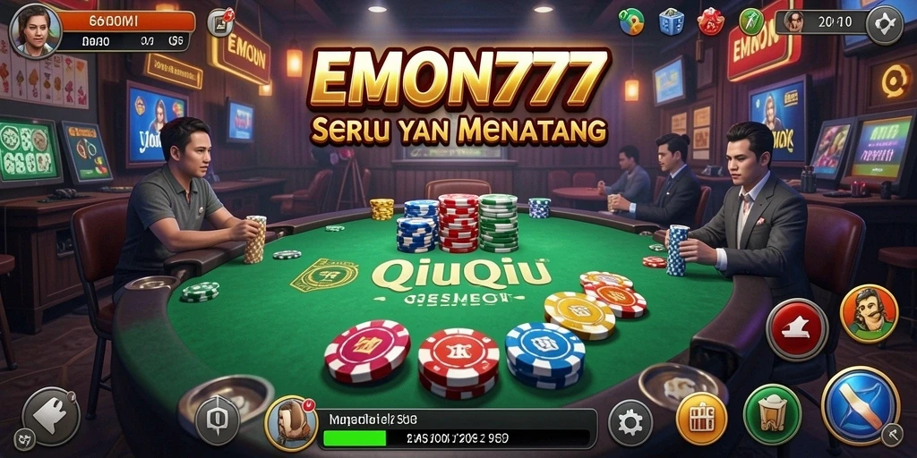 Gameplay seru EMON777 yang penuh tantangan QiuQiu.