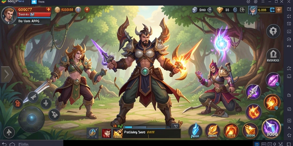 Gameplay seru GOGO77 yang penuh aksi dan strategi.