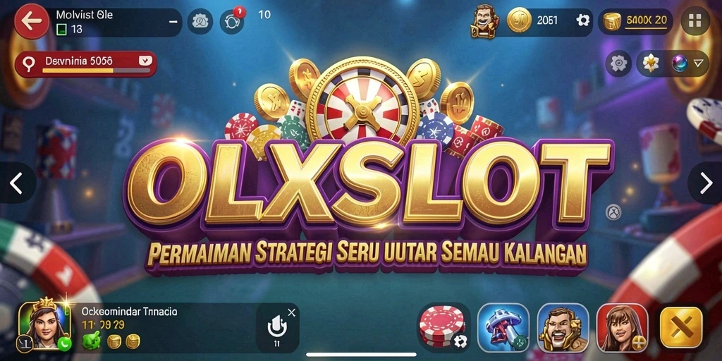 Tangkapan layar dari gameplay <strong>OLXSLOT</strong> yang menunjukkan aksi strategis yang mendebarkan.