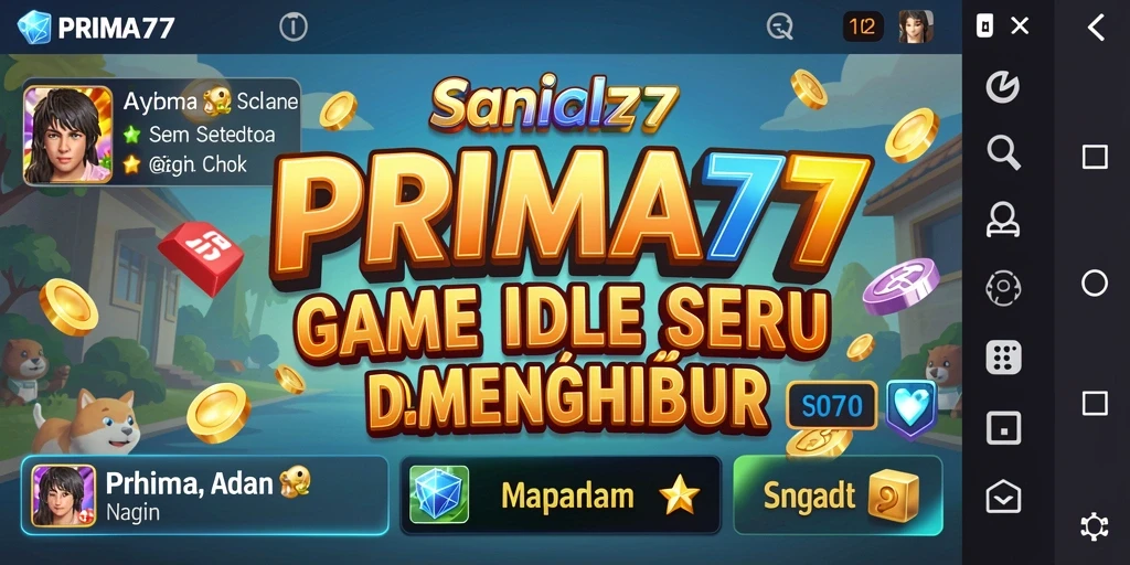 Screenshot tampilan gameplay <strong>PRIMA77</strong> yang menarik dan penuh aksi.