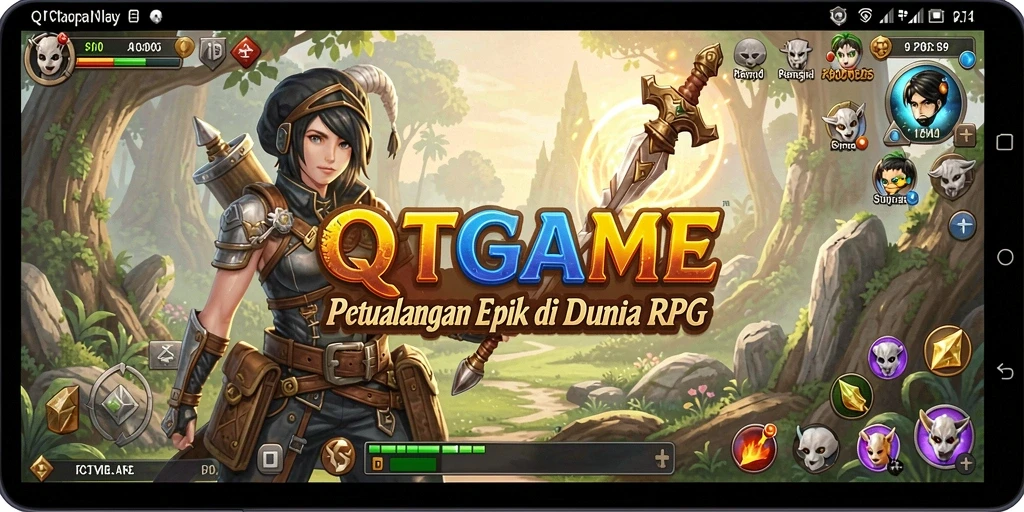 Gameplay RPG QTGAME yang menakjubkan dan mendebarkan.