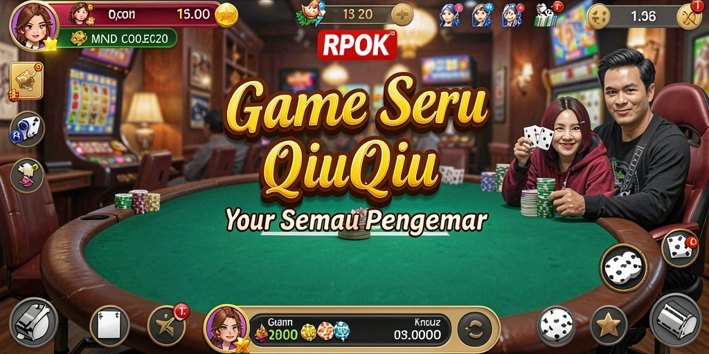 Tampilan menakjubkan dari gameplay QiuQiu RPOK.