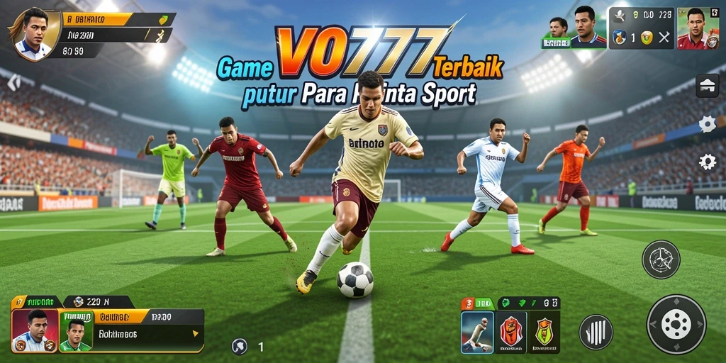 Tampilan gameplay VO777 yang mendebarkan dalam olahraga.