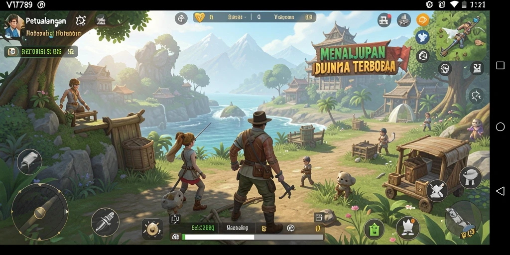 Gameplay seru dan dunia terbuka yang menakjubkan di VT789.