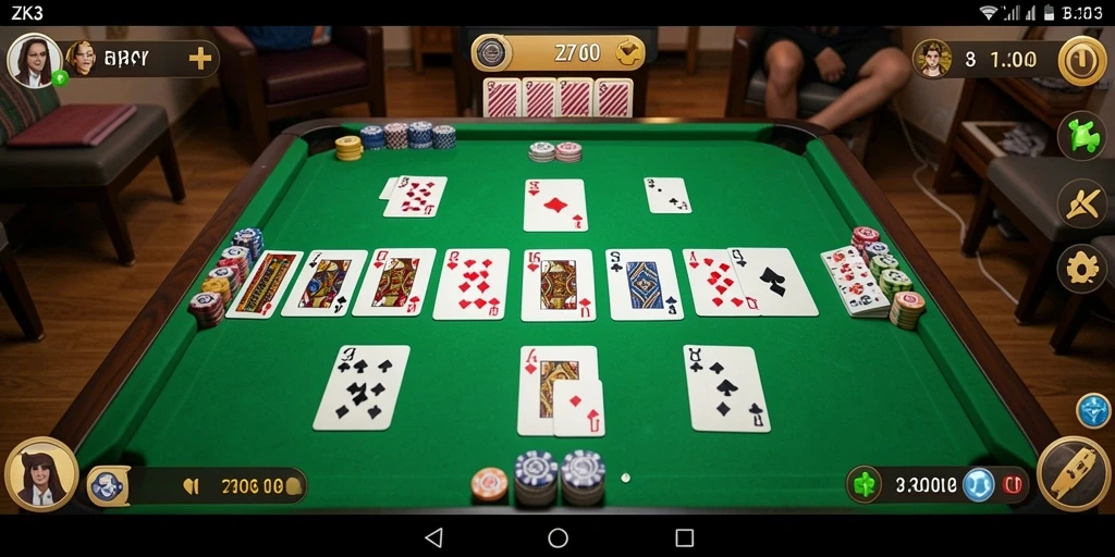 Tampilan gameplay Gaple yang menarik dan interaktif.