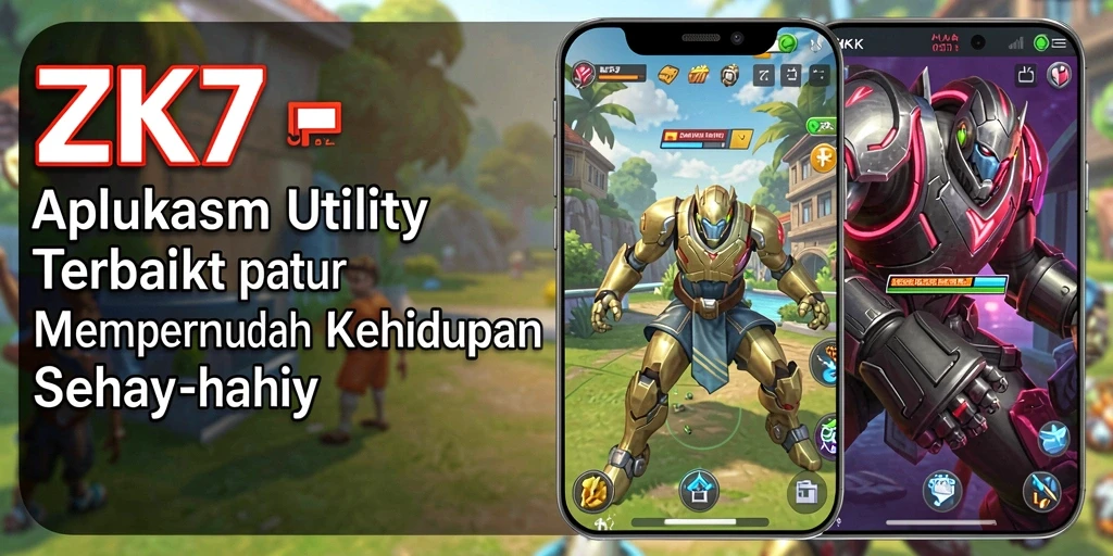Screenshot utama ZK7 menunjukkan antarmuka aplikasi yang intuitif dan modern.